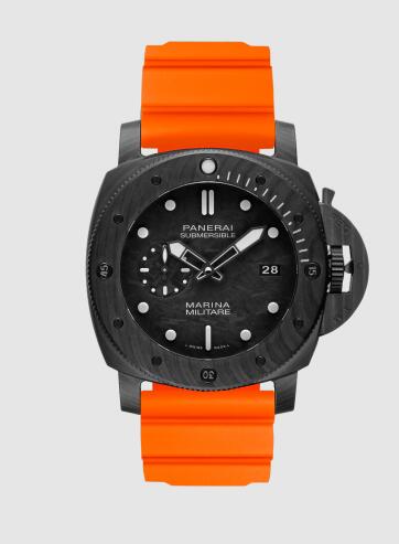 Panerai Submersible Marina Militare Carbotech 47mm Replica Watch PAM00979